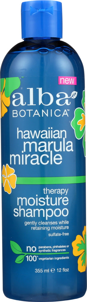 ALBA BOTANICA: Shampoo Marula Miracle, 12 oz