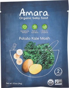 AMARA: Baby Food Kale Potato Mash, 1 ea
