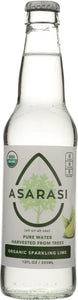 ASARASI: Water Sparkling Lime, 12 oz