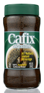 CAFIX: Crystals All Natural Instant Beverage Coffee Substitute, 7 oz