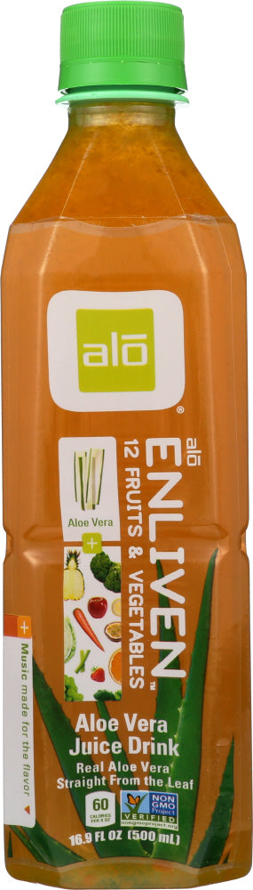 ALO: Enliven Aloe Plus 12 Fruits and Vegetables, 16.9 oz