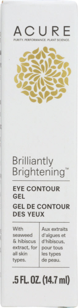 ACURE: Brilliantly Brightening Eye Contour Gel, 0.5 fl oz