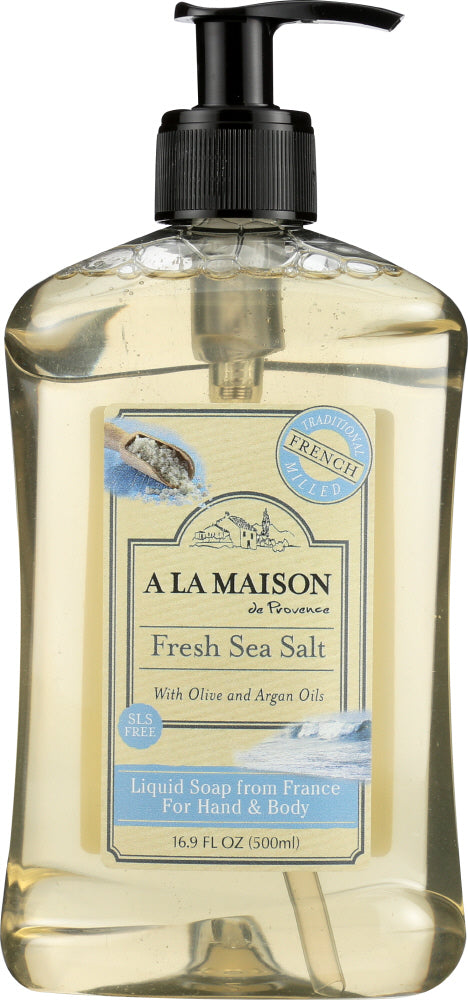 A LA MAISON: Soap Liquid Fresh Sea Salt, 16.9 fo