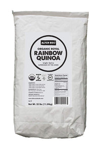 ALTER ECO: Organic Royal Rainbow Quinoa, 25 lb