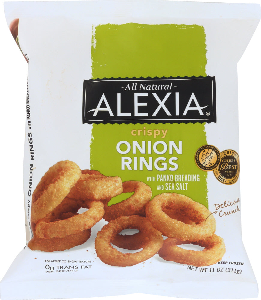 ALEXIA: Crispy Onion Rings with Sea Salt, 11 oz