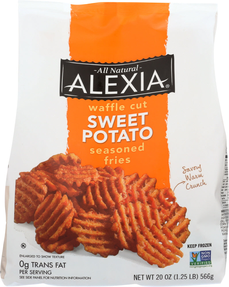 ALEXIA: Waffle Cut Seasoned Salt Sweet Potato, 20 oz