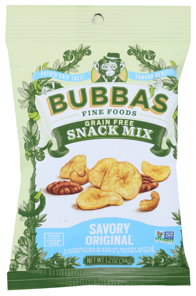 BUBBA'S FINE FOODS: Savory Original Snack Mix, 1.20 oz