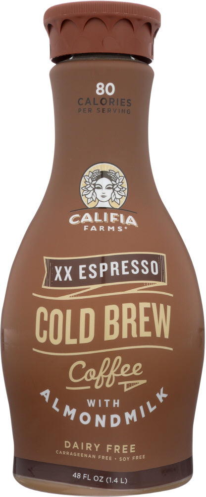 CALIFIA FARMS: Iced Coffee Double Espresso, 48 oz