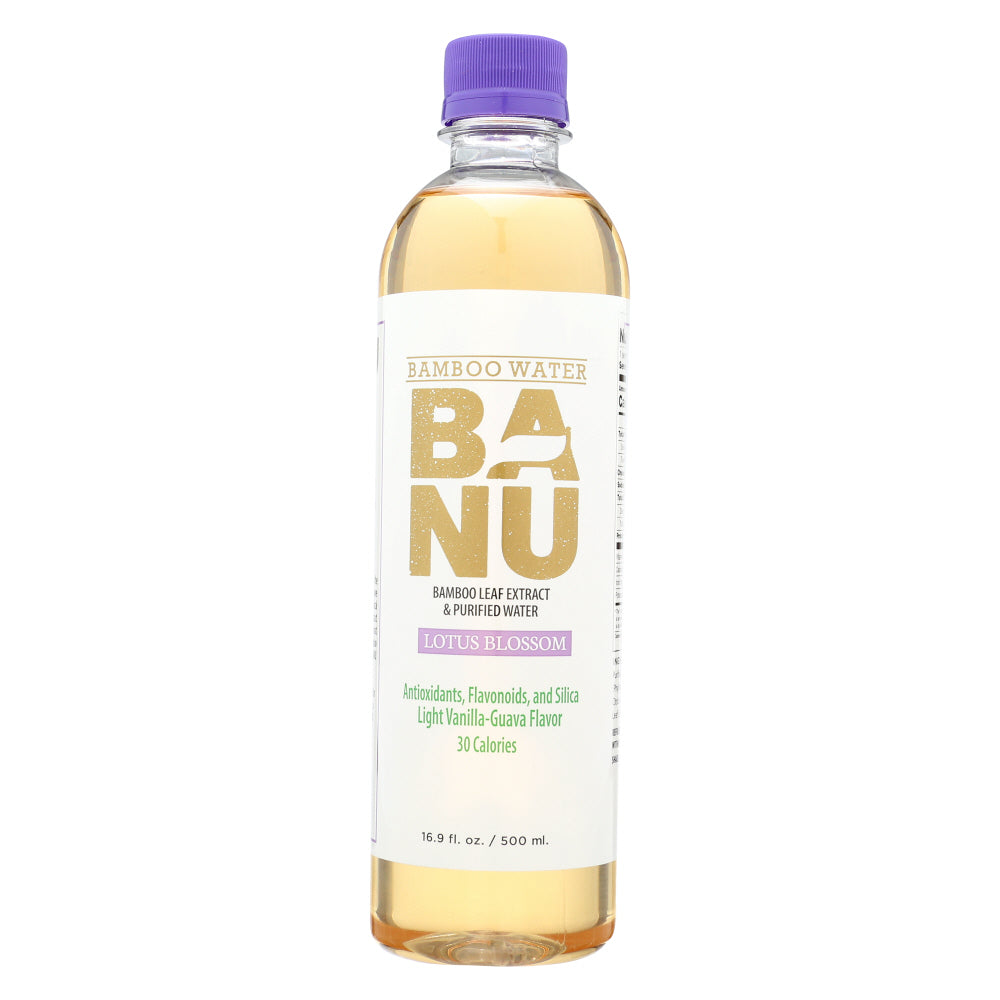 BANU: Lotus Blossom Bamboo Water, 16.9 fl oz