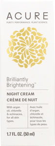 ACURE: Brilliantly Brightening Night Cream, 1.7 oz