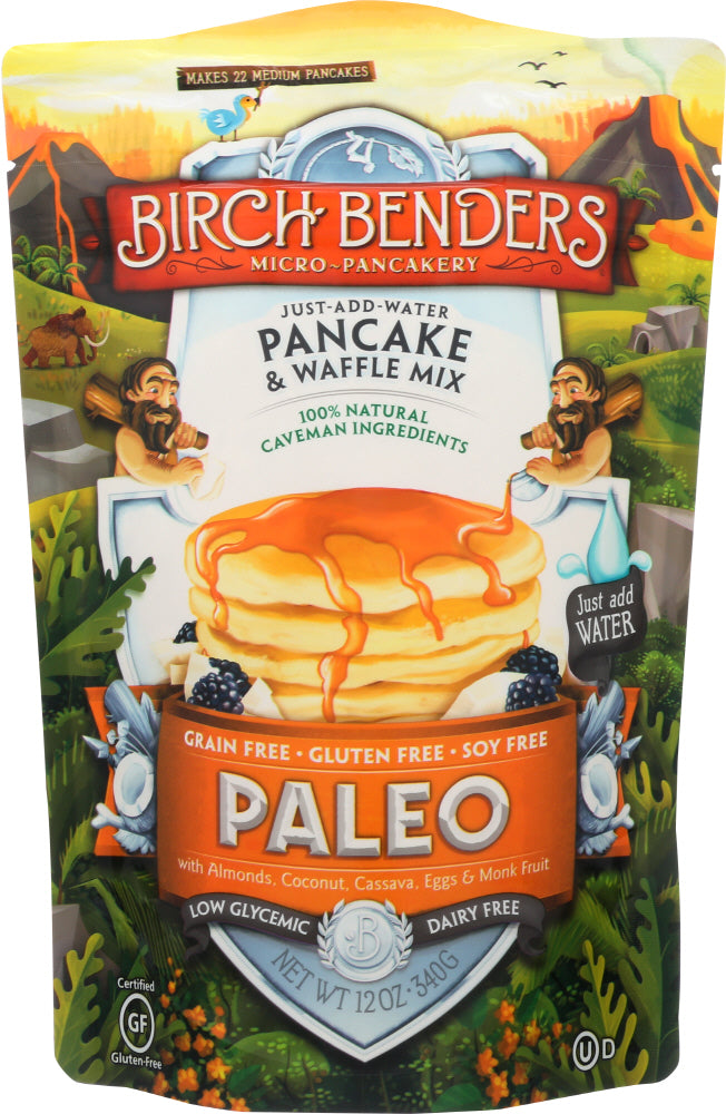BIRCH BENDERS: Paleo Pancake Mix, 12 oz