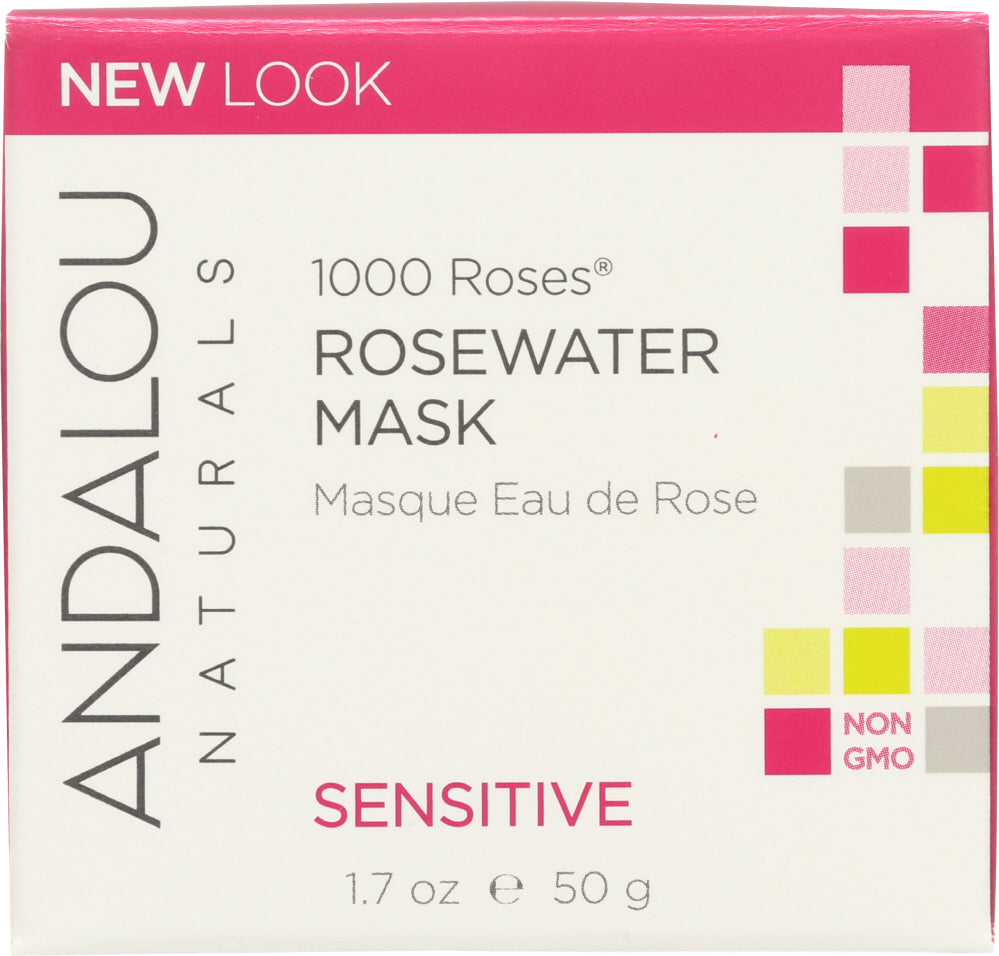 ANDALOU NATURALS: 1000 Roses Rosewater Mask, 1.7 oz