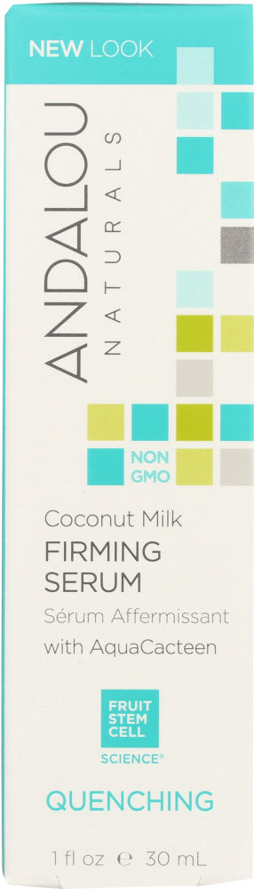 ANDALOU NATURALS: Coconut Milk Firming Serum Quenching, 1 oz
