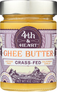 4TH & HEART: Ghee Butter California Garlic, 9 oz
