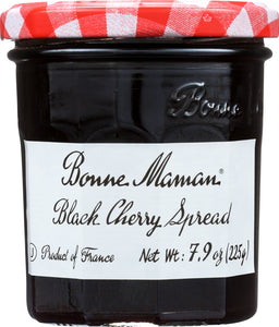 BONNE MAMAN: Black Cherry Spread, 7.9 oz