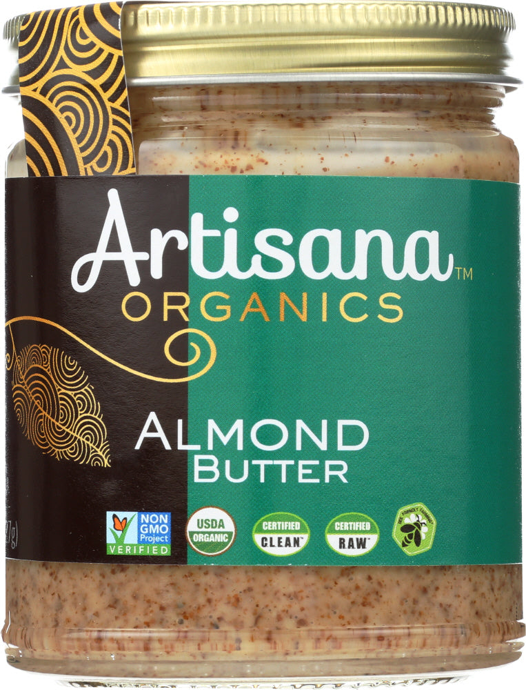 ARTISANA: Organic Raw Almond Butter, 8 oz