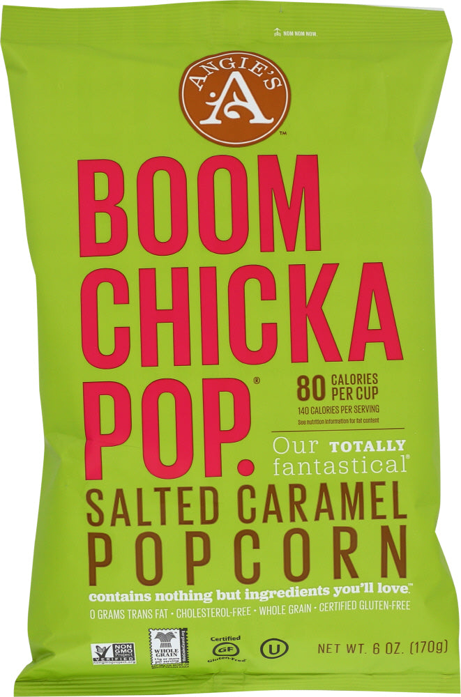 ANGIE'S: Boom Chicka Pop Salted Caramel Popcorn, 6 oz