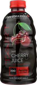 CHERIBUNDI: Tart Cherry Juice, 32 oz
