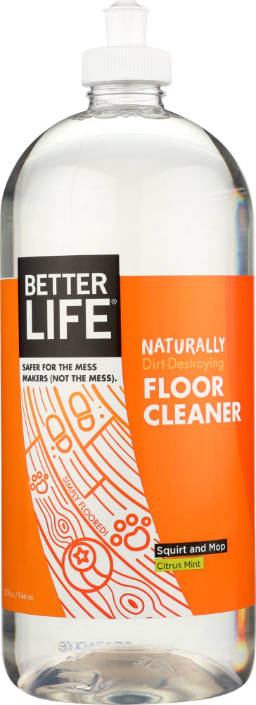BETTER LIFE: Simply Floored! Natural Floor Cleaner Citrus Mint, 32 oz