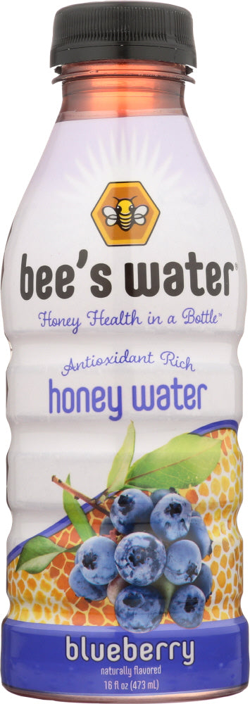 BEES WATER: Blueberry Honey Water, 16 oz