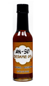AH SO: Sesame Oil Natural Gluten Free, 5 oz