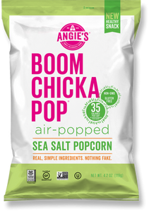 ANGIES: Air-Popped Sea Salt Popcorn, 4.2 oz