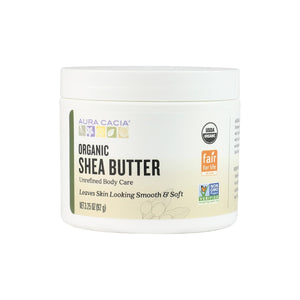 AURA CACIA: Shea Butter Unrefined Organic, 3.25 oz