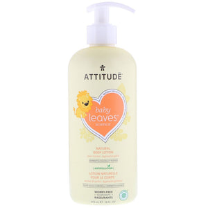ATTITUDE: Baby Leaves Lotion Pear Nectar, 16 fo