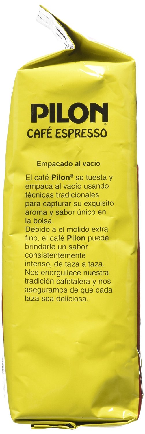 CAFE PILON: Ground Coffee Espresso, 10 Oz