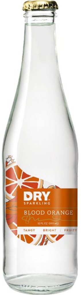 DRY SODA: Blood Orange Soda 4 Count (12 Oz Each), 48 oz