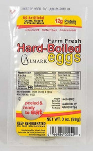 ALMARK: Hard-Boiled Eggs 2 Count, 3 oz