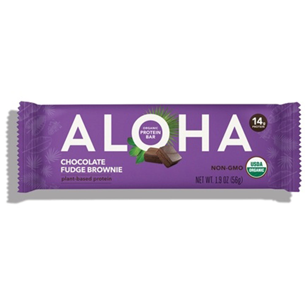 ALOHA: Bar Chocolate Fudge Brownie, 1.9 oz