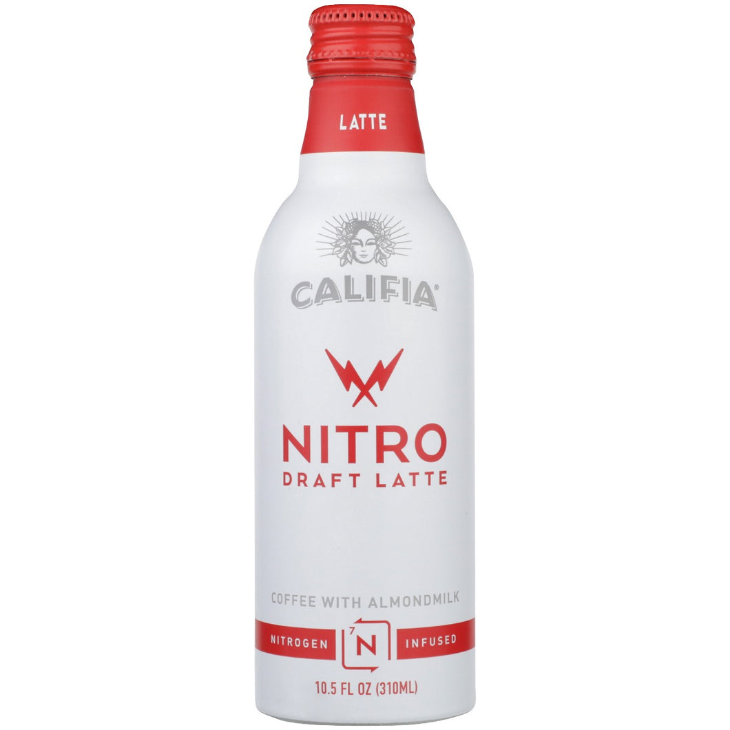 CALIFIA: Nitro Draft Latte, 10.50 oz