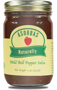 ASORBAS: Mild Bell Pepper Salsa, 12 oz