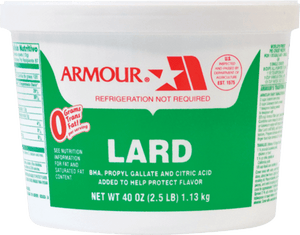 ARMOUR: Lard in Pail, 2.5 lb