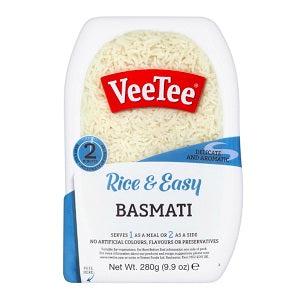Veetee Dine In Rice - Microwavable Basmati Rice - 9.9 oz - Pack of 6